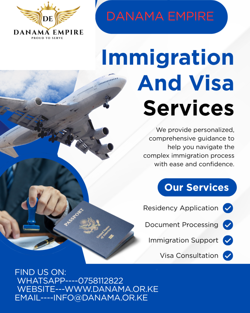 work abroad visa costs from Kenya