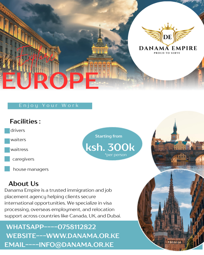 Visa application from Kenya made easy. Learn requirements, steps, costs, and how to get approved fast with Danama Empire.